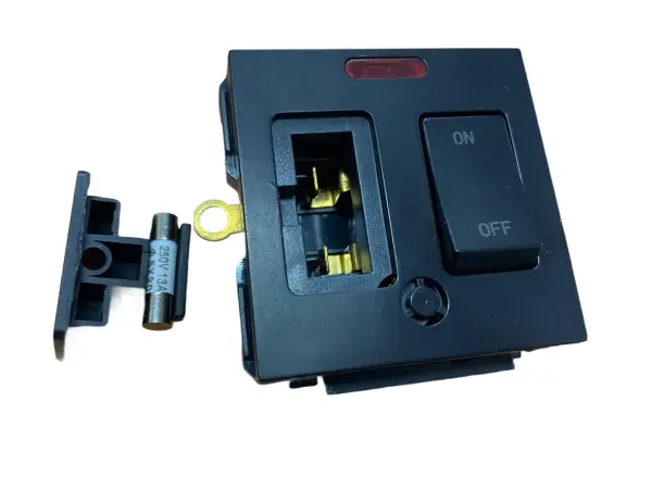 sran 13a pojistkovy spinac s kontrolkou sedy