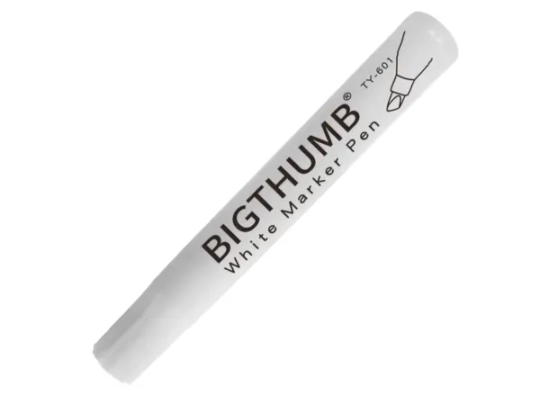 popisovac pneu bily white paint markers pens