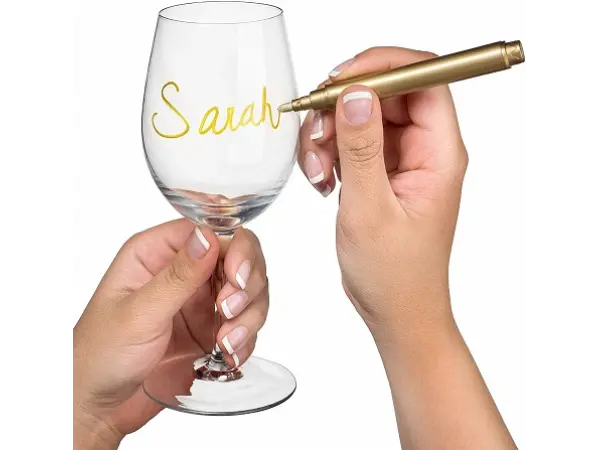 popisovac na sklo a keramiku zlaty