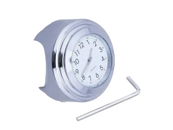 chopper hodiny na riditka motocyklu bile