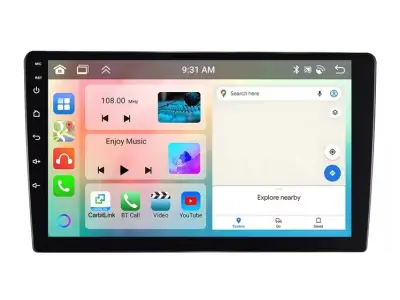 2DIN Autoradio A3453 s 9" LCD, Android 13 CarPlay, Android Auto, 4GB RAM, 64GB ROM, WiFi, GPS, Bluetooth, RDS