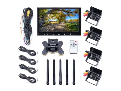 WiFi parkovac� set TRUCK se 4 kamerami K0163 + 9" LCD monitor