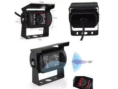 Analogov�Kamera TRUCK 4pin, K0069A zadn� pohled