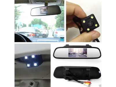 Zp�tn� ZRC�TKO F0002 s LCD 4,3 s parkovac� kamerou