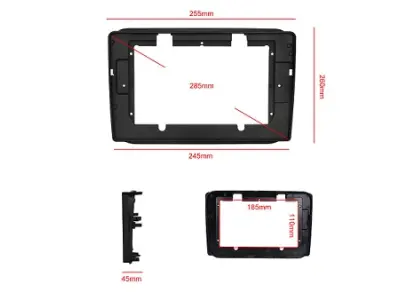 Reduk�n� r�me�ek LCD 10" pro �koda Fabia 06-14, Roomster 06-15 Autor�dio Stereo