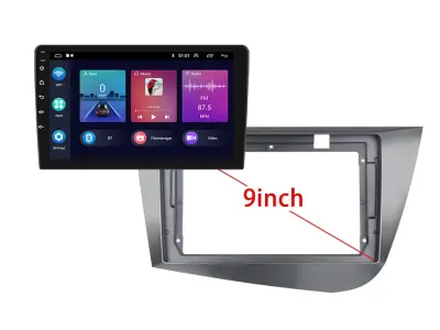 2DIN Autor�dio 9" LCD A3018 Android 11 s r�me�kem  A7213 pro Seat Leon 2005-2012