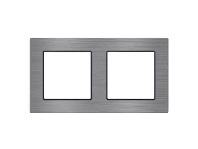 R�me�ek 153mm pro 2 moduly (52*52mm) slitina hlin�ku �ed�