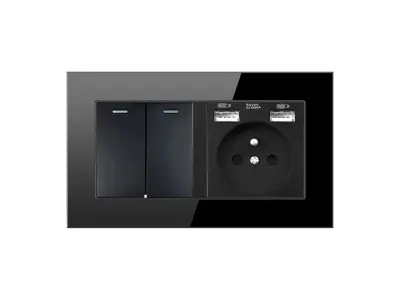 Kompletn� z�suvka/dvojz�suvka SRAN v�etn� r�me�ku.