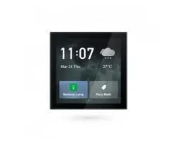 TUYA chytr� ovl�dac� dotykov� display s br�nou Smoot Air ZigBee PST-T6E, b�l�  - 5390 K�