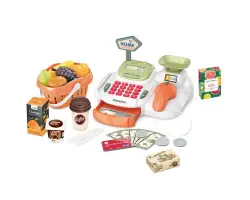 D�tsk� pokladna 668-115 se skenerem a kalkula�kou � Supermarket set 36 ks - 390 K�