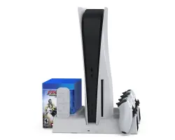 PS5 Vertik�ln� multifunk�n� stojan TP5-1511 a dob�jec� stanice s chlad�c�m ventil�torem pro PS5 - 690 K�