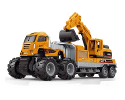 Stavebn� Truck s Rypadlem | Hra�ka CITY Engineering, d�lka 27cm - 160 K�