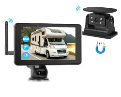 Wifi parkovac� set TRUCK A3998, dotykov� LCD 7" se sol�rn� kamerou s magnetem - 4190 K�