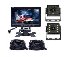 Parkovac� syst�m TRUCK A1510, 2x 8IR LED kamera s 7" LCD displejem na palubku - 2568 K�