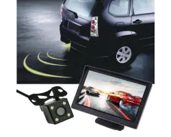 Parkovac� set LCD 5" + kamera 4 LED - 898 K�