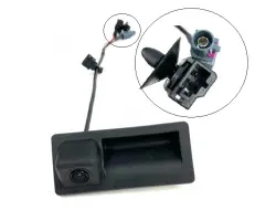 Tla��tko pro elektrick� ovl�d�n� z�mku p�t�ch dve�� VW AUDI �KODA s parkovac� kamerou - 1690 K�