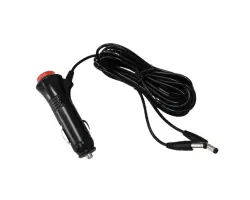 Autoadapter s 3,5M nap�jec�m kabelem 12V 2xkonektor 5,5/2,1mm - 128 K�