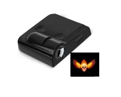 LED Logo UNI na 3xAAA baterie 2 ks uv�tac�ch sv�tel do dve�� LEBKA s k��dly - 168 K�