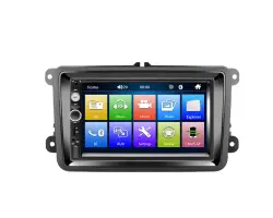 Autor�dio 7" LCD 7023B, MP5 P�ehr�va� s Bluetooth s r�me�kem VW-007 �koda, VW, Seat , Audi - 2498 K�