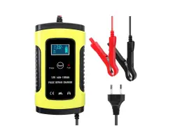 Automatick� Inteligentn� rychlonab�jec� nab�je�ka W2066YWEU bateri� 12V 6A pro automobily - 498 K�