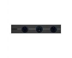 VoltLine povrchov� z�suvkov� li�ta 120cm �ern� v�etn� z�suvkov�ch modul� - 2482 K�