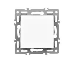 UNIC modul z�suvka MDZCOVER ,krytka zaslepovac�, b�l� pro r�me�ek 82mm - 39 K�