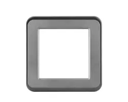 UNIC R�me�ek pro 1 modul 82mm plast �ed� - 25 K�