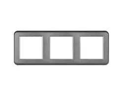 UNIC R�me�ek 224mm pro 3 moduly plast �ed� - 88 K�