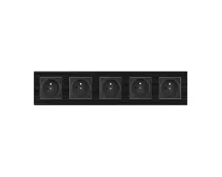 SRAN Elektrick� p�tiz�suvka MDZ230 230V 16A v r�me�ku 420mm, plast �ern� - 248 K�