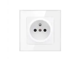 SRAN Elektrick� z�suvka 230V b�l� sklo - 88 K�