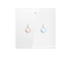 WiFi chytr� dvojvyp�na� b�l� - 680 K�