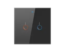 WiFi chytr� dvojvyp�na� �ern� - 680 K�