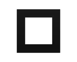 SRAN r�me�ek pro 1 modul plast �ern� - 40 K�