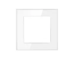 SRAN b�l� sklo r�me�ek pro 1 modul  - 40 K�