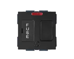 SRAN 13A pojistkov� sp�na� s kontrolkou �ern� - 48 K�