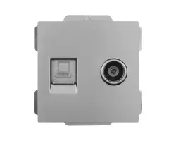 SRAN �ed� Modul MDNRJ45+TV Z�suvka RJ45+TV do r�me�ku - 38 K�