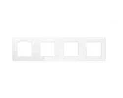 SRAN b�l� plast r�me�ek pro 4 moduly - 80 K�