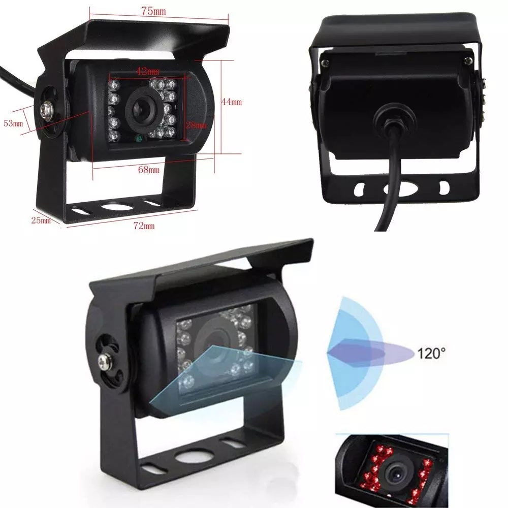 AnalogovKamera TRUCK 4pin, K0069A - Pedn pohled