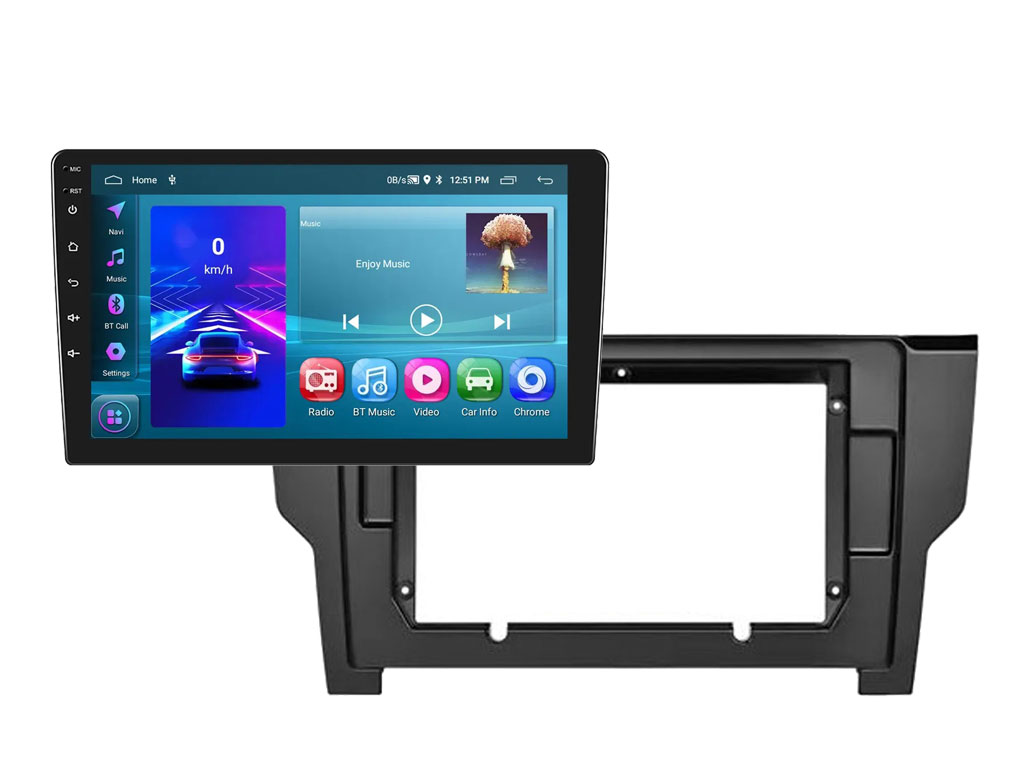 2DIN Autordio 10,1" LCD A3196 Android 11 s rmekem A7334 pro Volkswagen Passat 2019